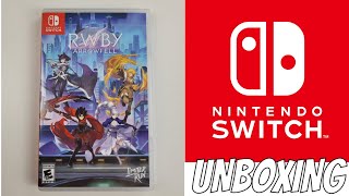 RWBY ARROWFELL GAME UNBOXING
