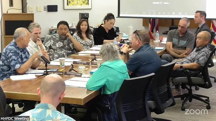 HHFDC Board of Directors Meeting - April 10, 2025