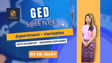 GED Science - Independent and Dependent Variables with Examples