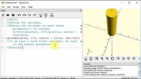 OpenSCAD tutorial: union