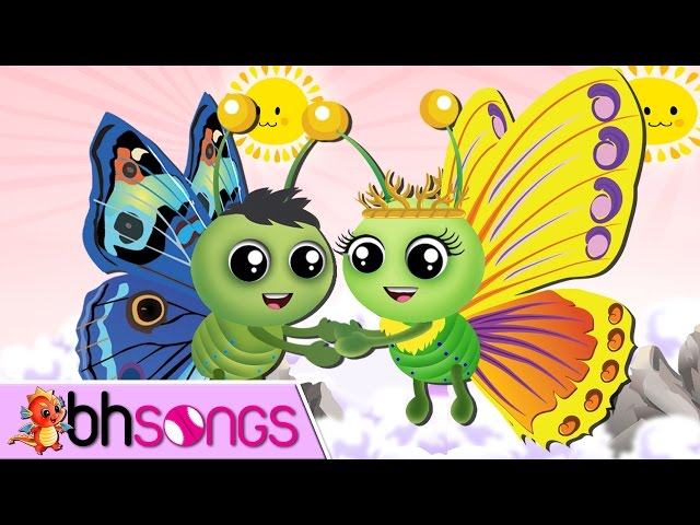 Fly Fly The Butterfly | Nursery Rhymes TV [Vocal 4K] class=