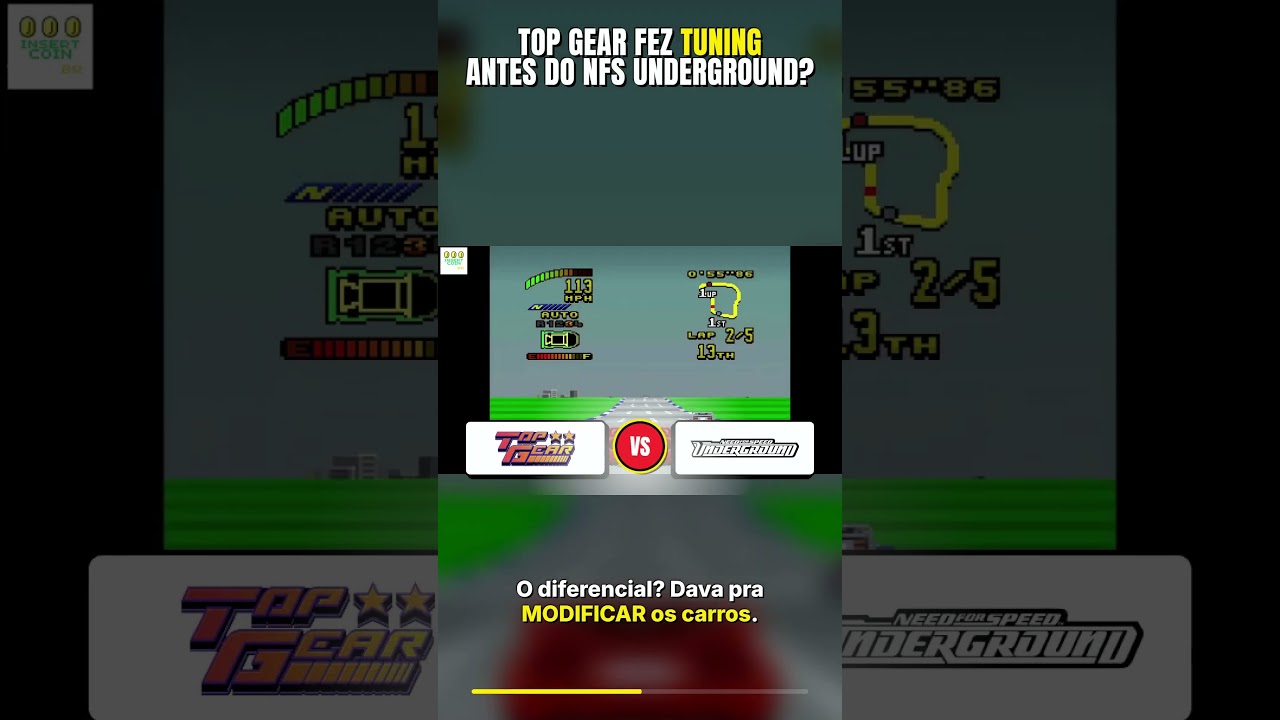 ¿Top Gear hizo tuning antes que NFS Underground? Sí, en 1993