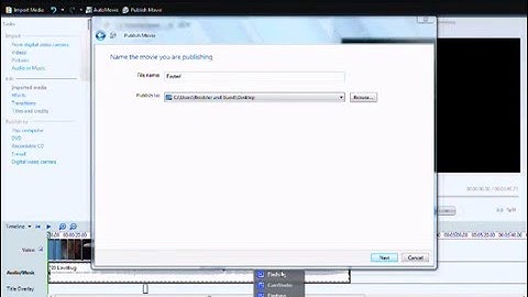 how to upload videos to youtube from Windows movie maker visa