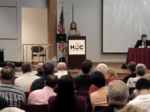 Joan addresses the Harris County GOP Executive Com...