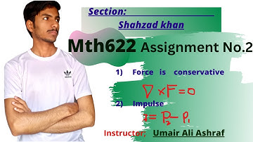 Mth622 assignment 2 solution 2023 | Section shahzad khan | mth622 assignment 2 #vu #umair