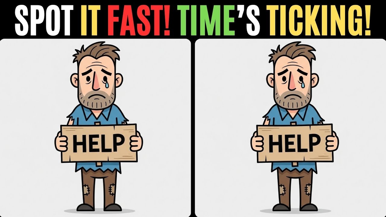 Найдите отличия 🧩 Эпический марафон головоломок! 🔍 Готовы к этому? 🧠🎯 #129