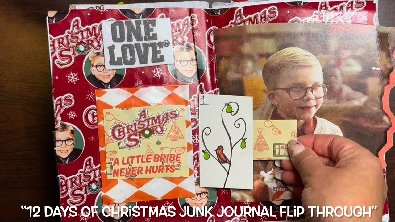 In This Chapter: “12 Days of Christmas Junk Journal Flip Through”