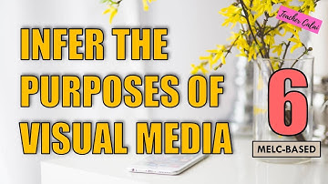 Infer the Purposes of Visual Media MELC-Based with Teacher Calai