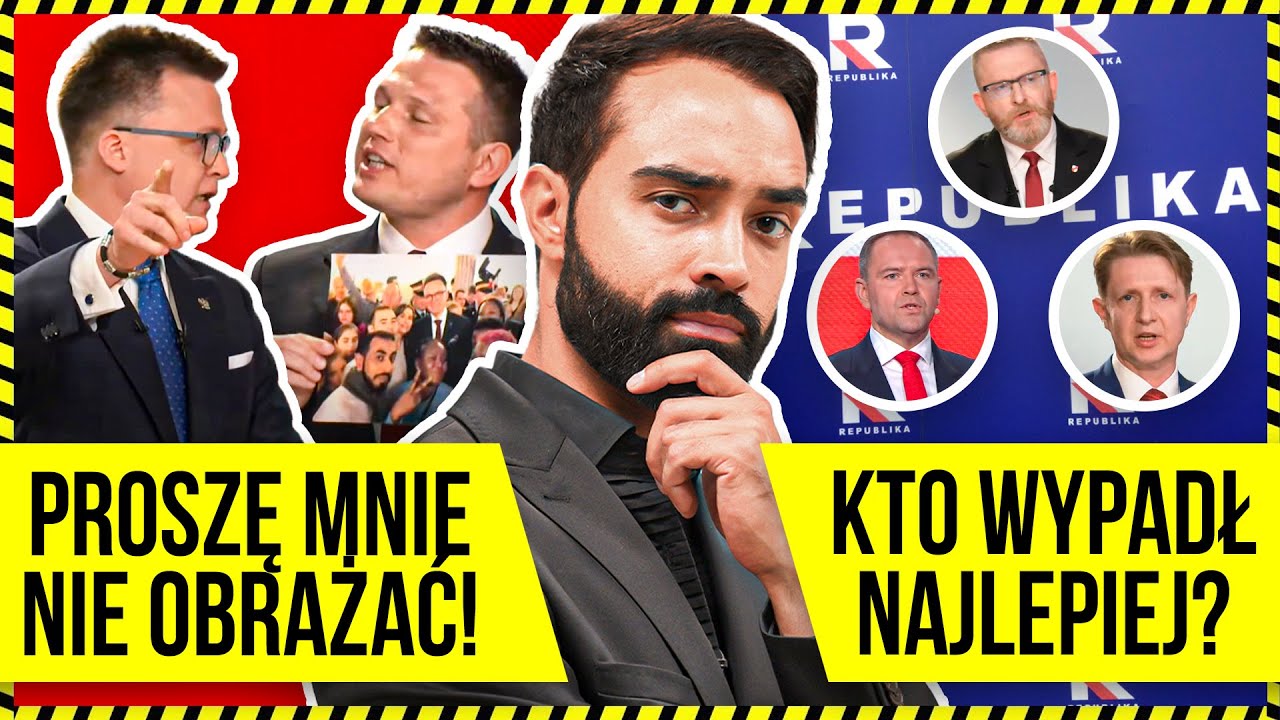 DUŻO EMOCJI NA NOWEJ DEBACIE REPUBLIKI, DOSZŁO DO KŁÓTNI MIĘDZY...