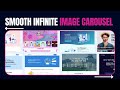 Infinity Left-Right Smooth Portfolio Image Slide👉 WordPress Elementor Tutorial