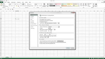 How to define default font and size on new workbooks? |  Excel 2013