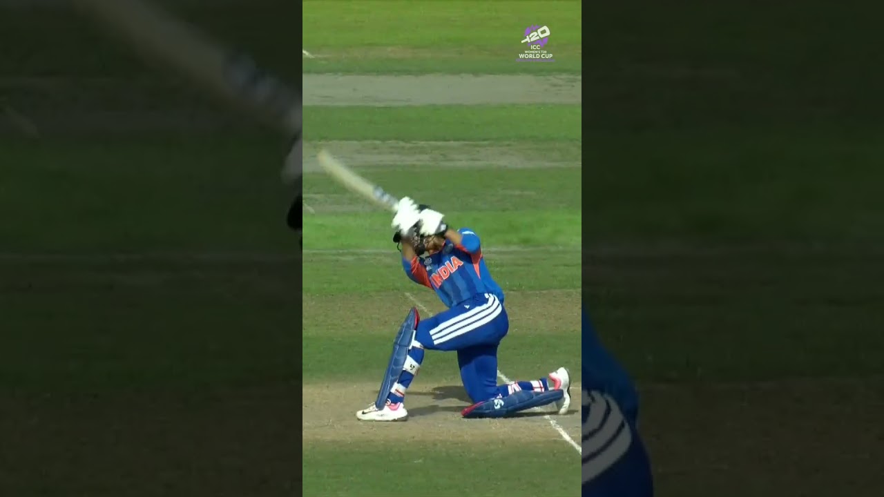 JEM OF A SHOT! 💎 Timed to perfection from Jemimah Rodrigues for a six 👌 #T20WorldCup
