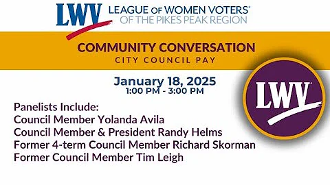 Community Conversation: City Council Pay