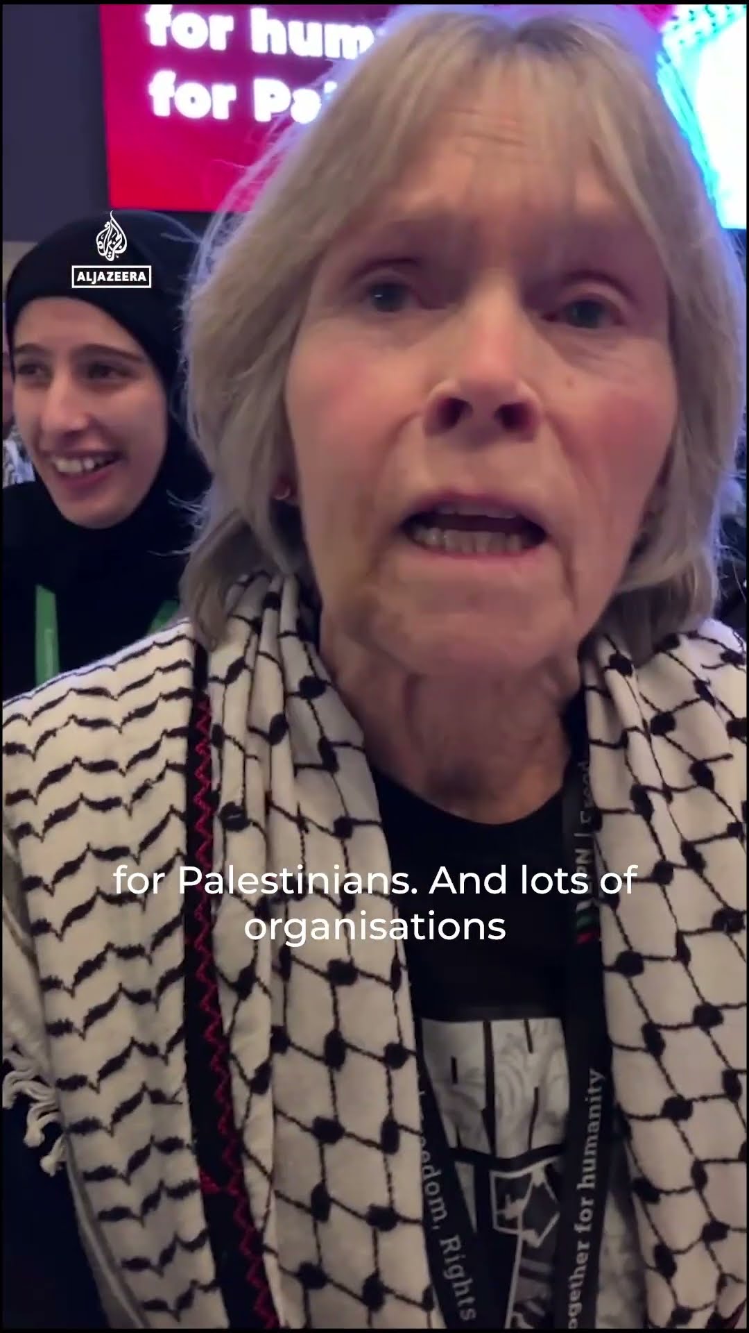 Activists sing for Gaza ceasefire in Denmark | AJ #shorts