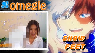 Show Todoroki Your Feet Mha Omegle 