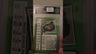 #cardoftheday Hank Aaron Auto #topps #braves #psadna #baseballcards #hofauto