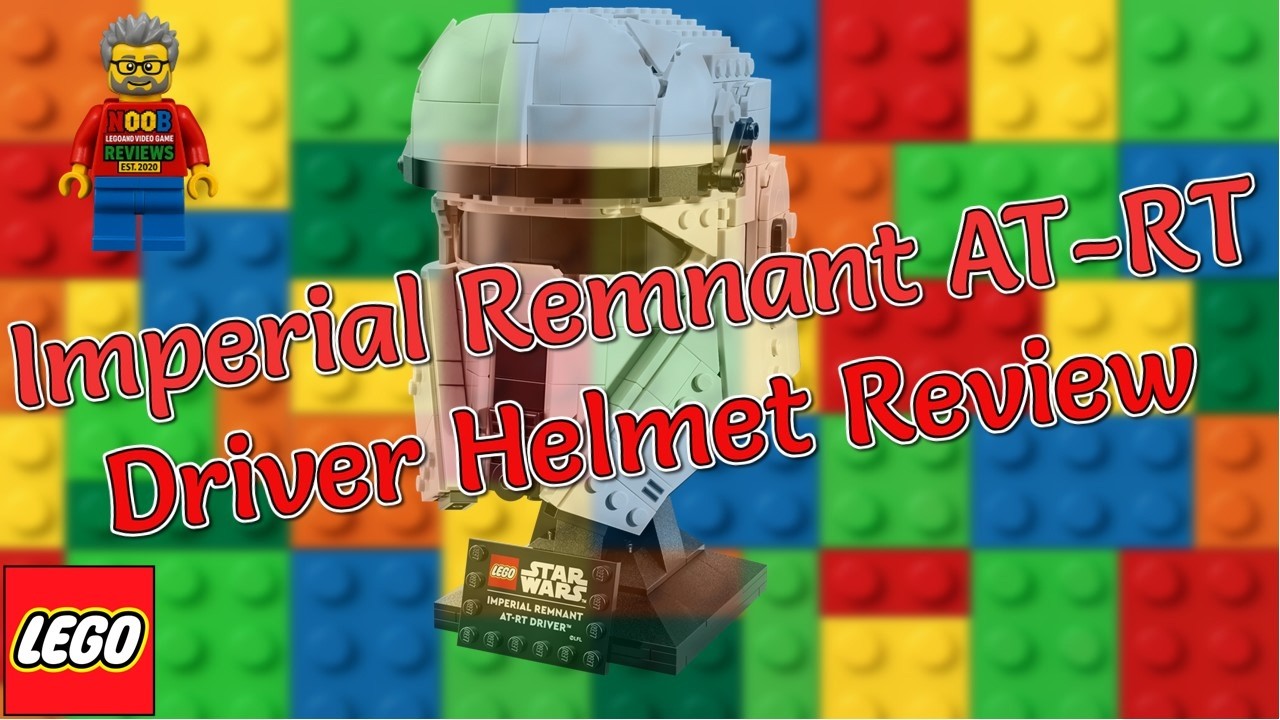LEGO 75458 AT‑RT Driver Helmet — Build, Display & Honest Thoughts