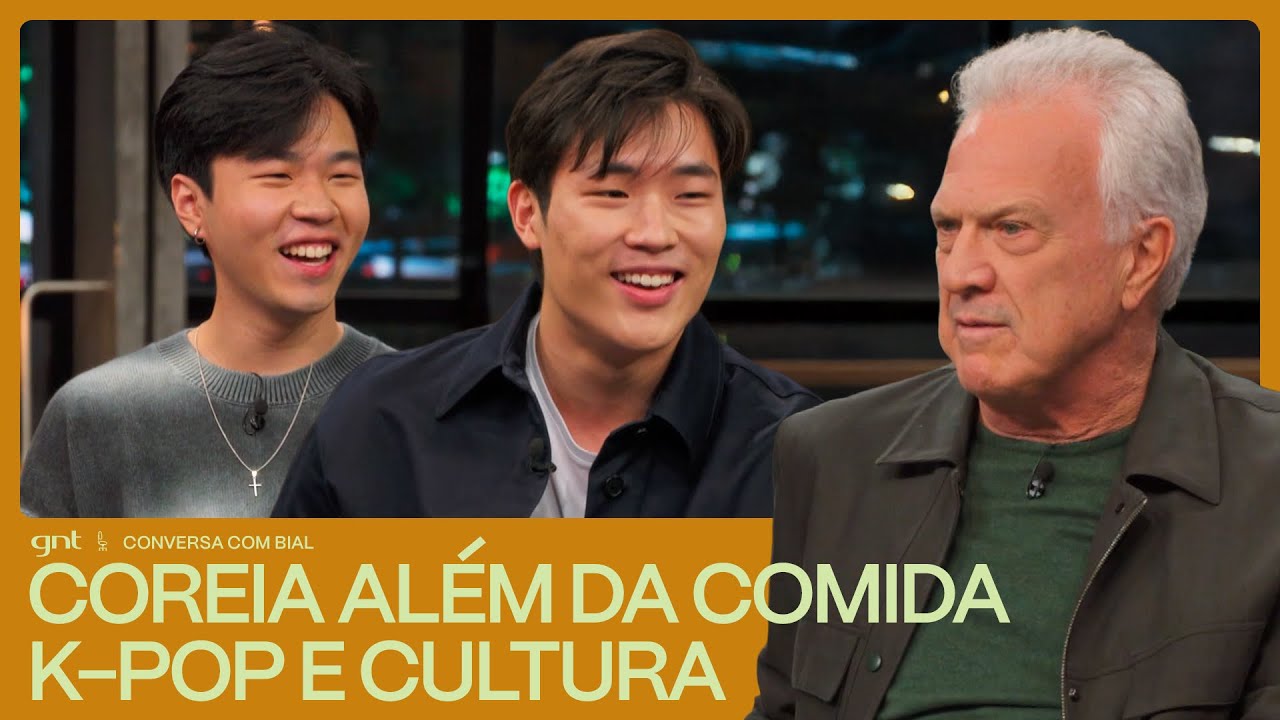 As jóias da COREIA com Arthur Paek e Allan Jeon | Conversa com Bial | GNT