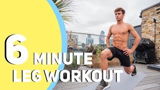 6 Minute Leg Workout I Tom Daley