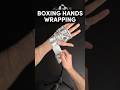 Boxing hands wrapping ✔️ #boxing #boxingcoach #boxer #boxingtraining #boxingwraps