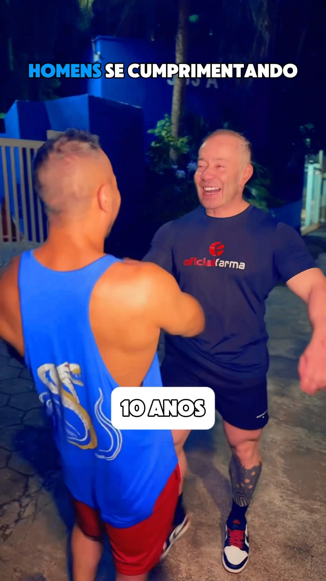 Os homens quando se encontram
