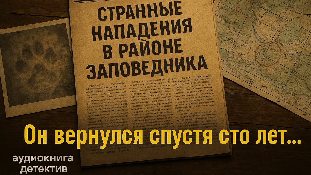 😱 АУДИОКНИГА ДЕТЕКТИВ: СЛЕД ЗВЕРЯ 😱 ПОЛНАЯ ВЕРСИЯ 2025 😱