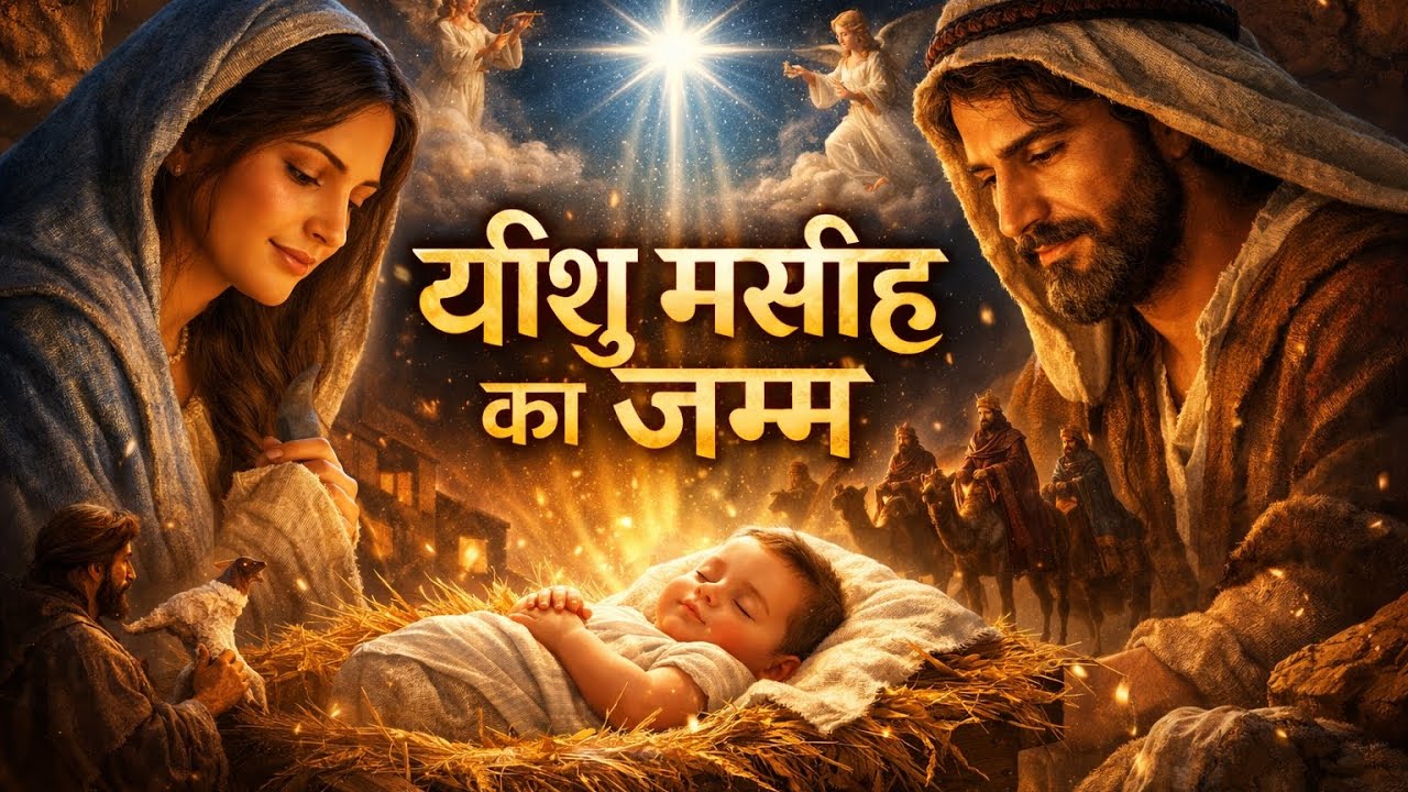 “यीशु मसीह का जन्म |✝️😱  Christmas Story | Christian Inspirational Story in Hindi”