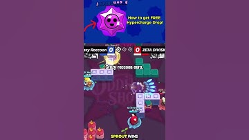 How to get FREE Hypercharge Drop ! Qr code brawl stras ! 2024