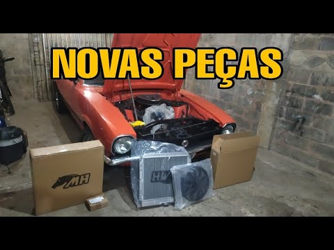 CHEGARAM AS PEÇAS DO MAVERICK GT V8 !!!