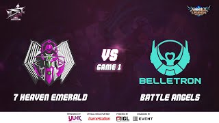 BELLETRON BATTLE ANGELS VS 7 Heaven Emerald - GAME 1 | WSL IGNITION QUALIFIER DAY 3 screenshot 2