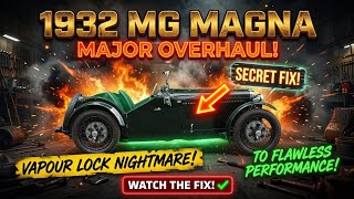 A major overhaul of a beautiful vintage car!