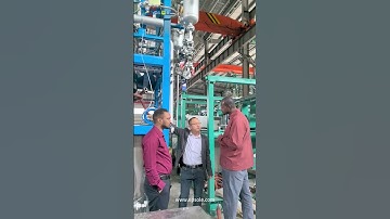 Customer pays a visit to the factory.#eps #epp #epsfoam #machine #factory