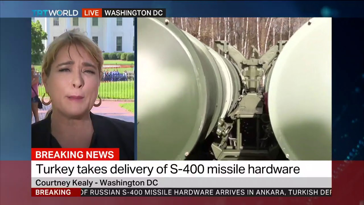 Is there a disconnection between Trump and US Congress over S-400? newspaper mockup