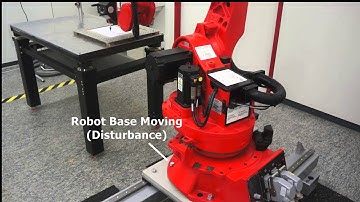 MEGAROB: Robot Position Correction in Realtime using Laser Tracker