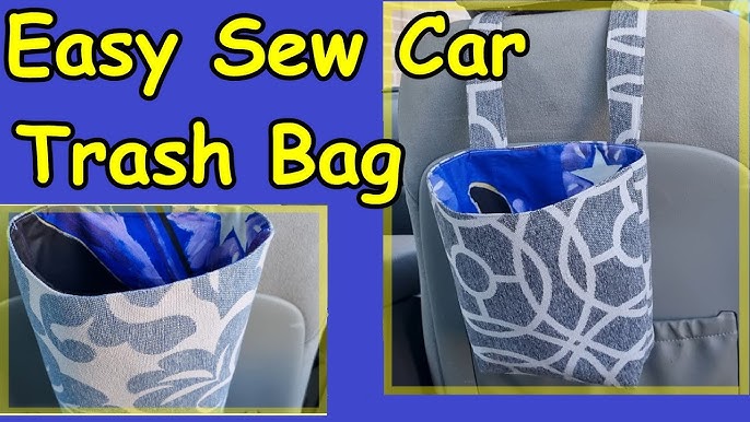 How to Sew a Beginner Car Trash Bag 