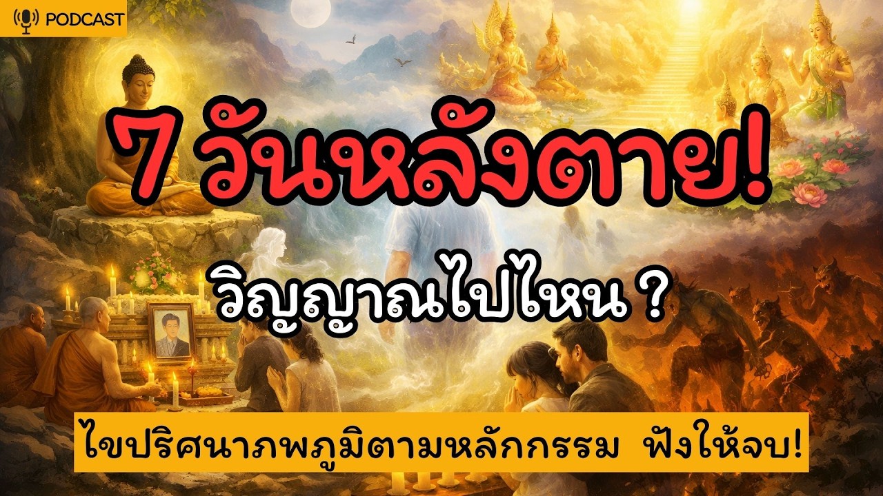 7 วันหลังตาย วิญญาณไปไหน ไขปริศนาภพภูมิตามหลักกรรม | เปิดตาที่สาม