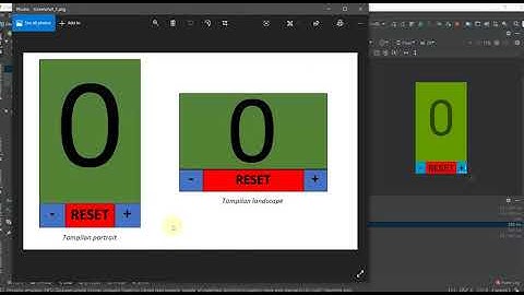 Cara Membuat Counter Layout Dinamis ( Landscape dan Potrait)