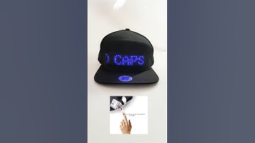 Animated Bluetooth Led Sign Hat Hip hop Street Dance Party Parade Sunscreen Hiking Running Cap Gift