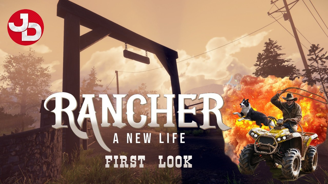 This NEW Life Simulation is Actually Awesome! | RANCHER: A New Life