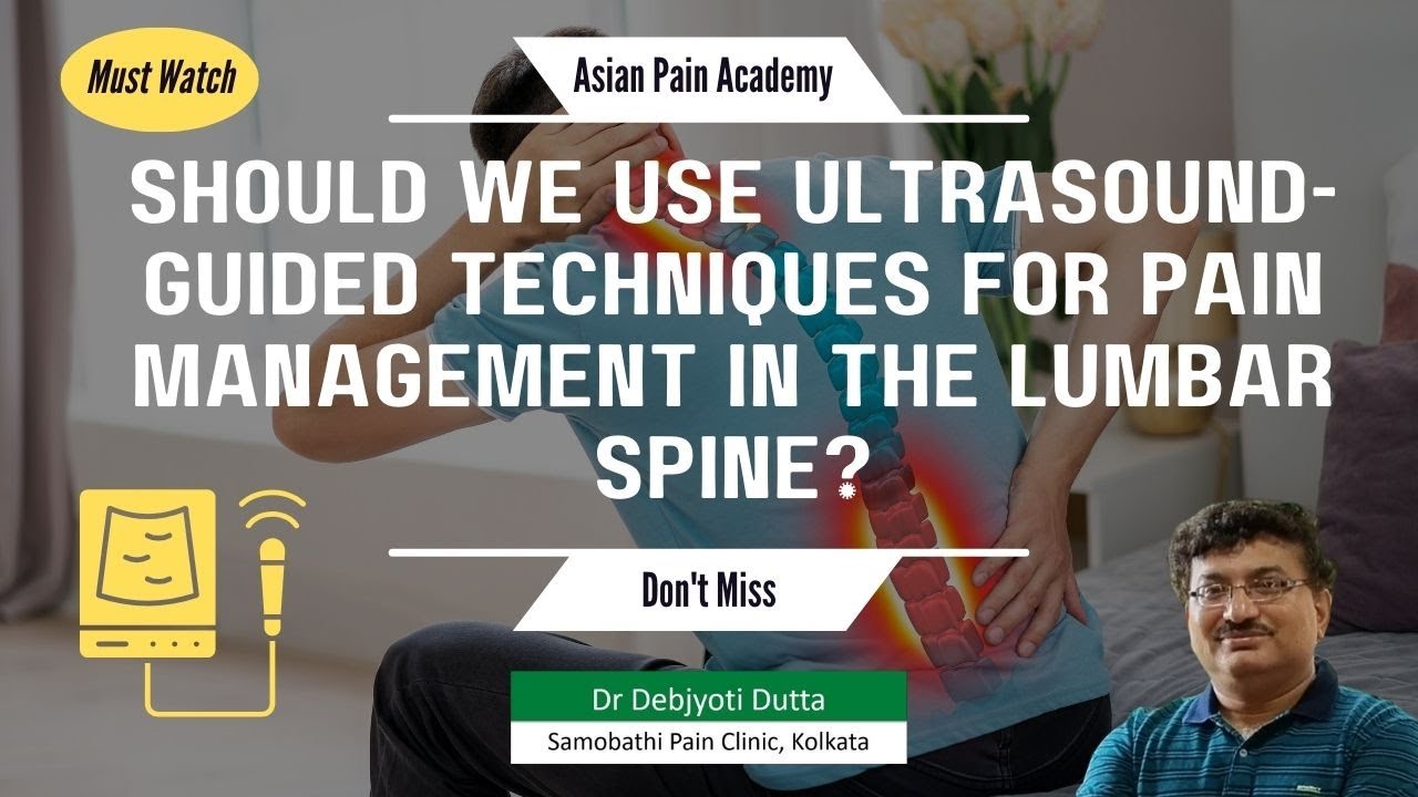 Should we use ultrasound-guided (USG) techniques for pain management procedures in the lumbar spine?