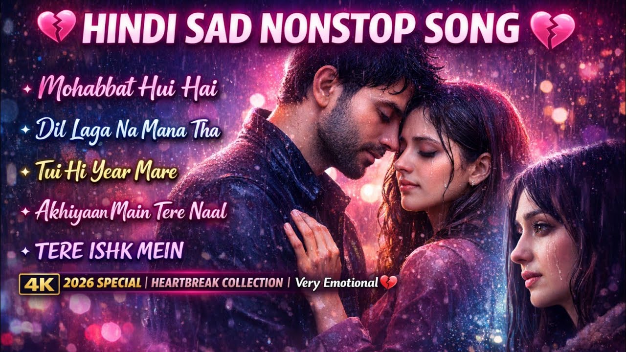 Hindi Best popular Sad song | 5 Top Best sad song | Hindi Nonstop song | [slowed+reverb] | #Viral ||