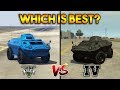 GTA 5 APC VS GTA 4 APC : WHICH IS BEST?