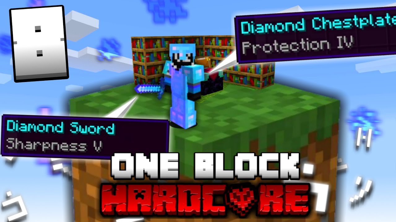 ⁣Minecraft ONE BLOCK SKYBLOCK, but it's HARDCORE! (#8)