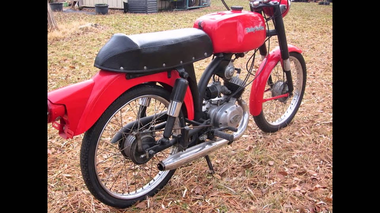  Harley Davidson M 50 50cc sport 1965 Model with Look YouTube