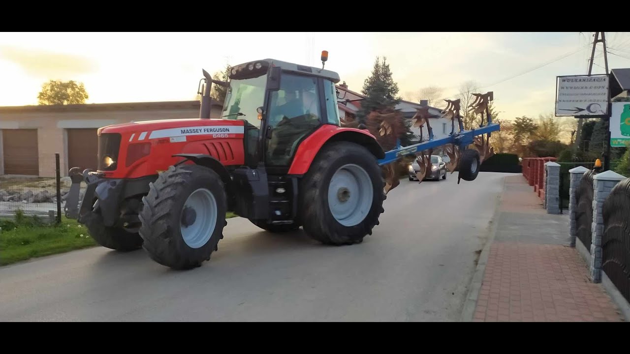 zimowa orka po soi - YouTube