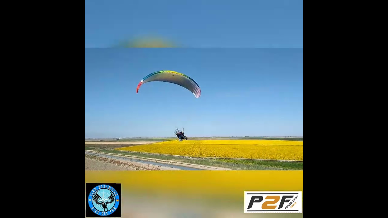 POWER2FLY EVO 8 II + VITTORAZI MOSTER MY21 Campo de vuelo LOS PALACIOS (Sevilla)