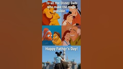 To all the Disney Dads who make the magic possible 💙 Happy Father’s Day!