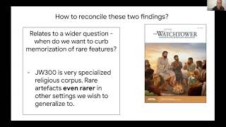 [CSKB@AKBC21] Sara Hooker: What can compression tell us about generalization?
