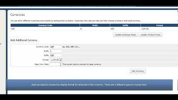 WHMCS Configuring Currencies