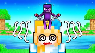 Minecraft But I MIND CONTROL my CRAZY FAN GIRL But We're MOBS!